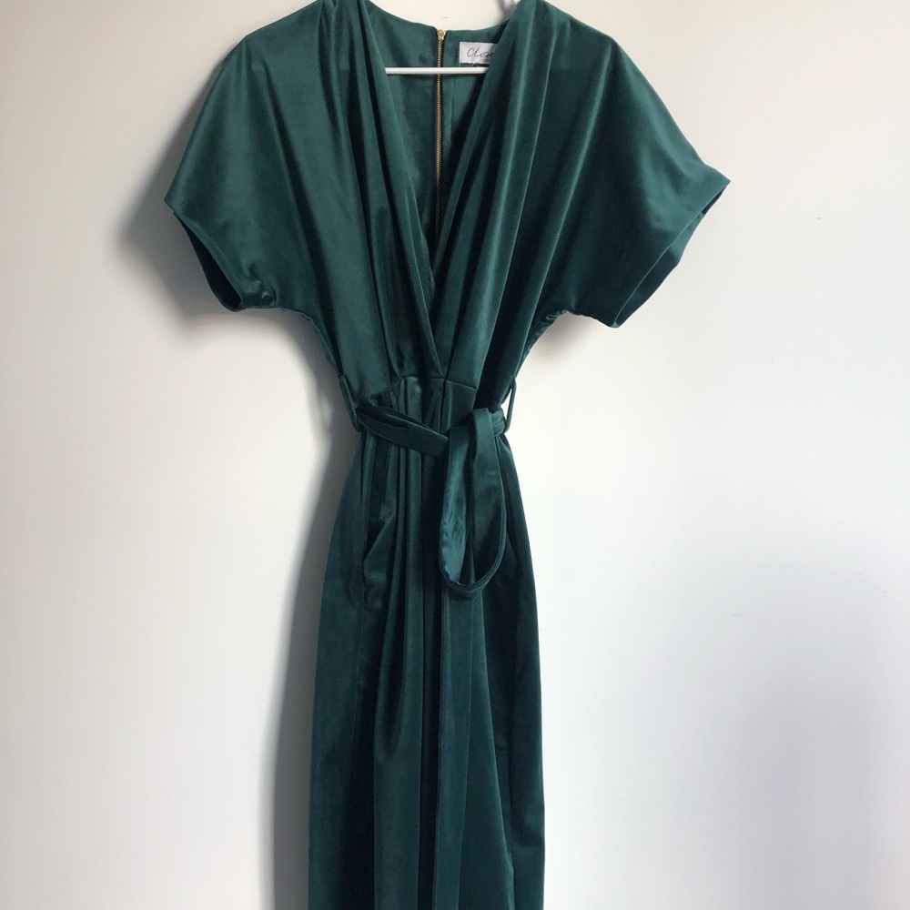 Velvet Dress with pockets